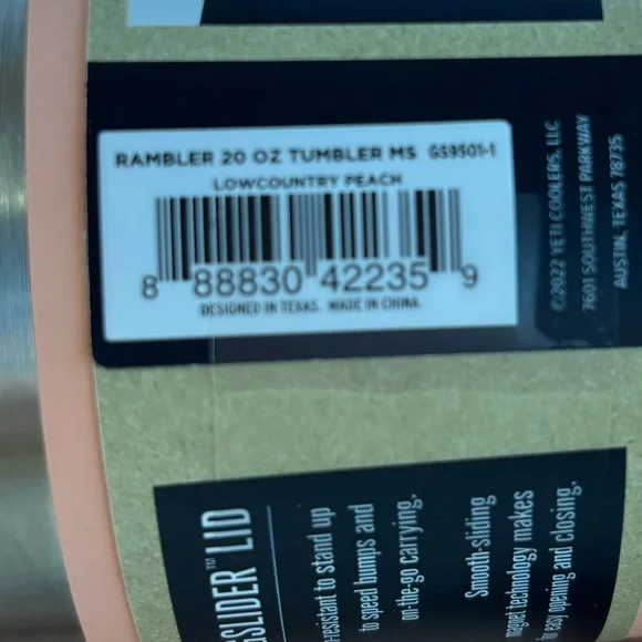 New Yeti Rambler 20 oz Tumbler - Picture 3 of 3